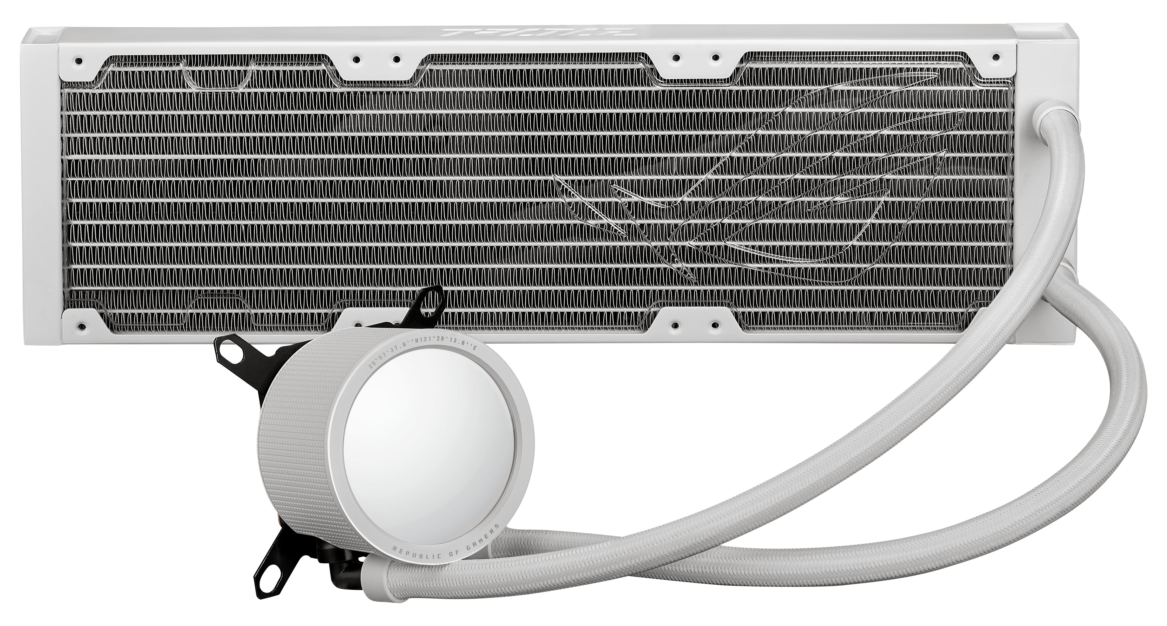 ASUS ROG Ryuo III 360 ARGB White Edition Processeur Kit de refroidissement du liquide 12 cm Blanc