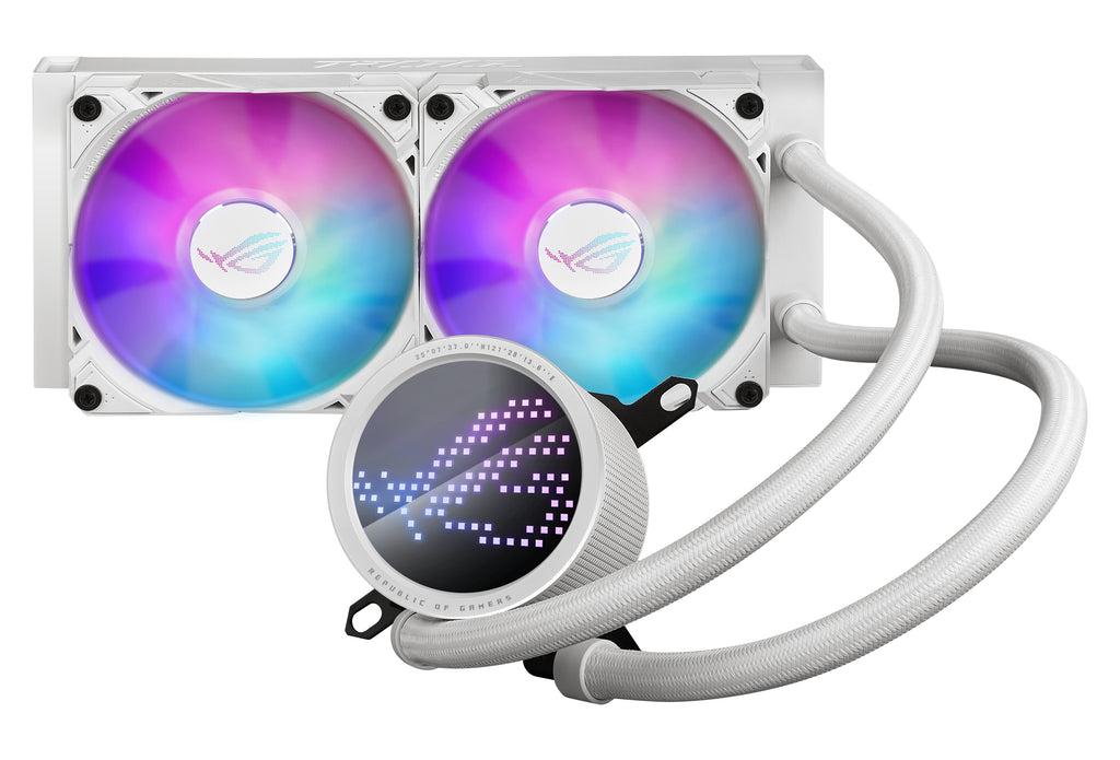 ASUS ROG Ryuo III 240 ARGB White Edition Processeur Kit de refroidissement du liquide 12 cm Blanc
