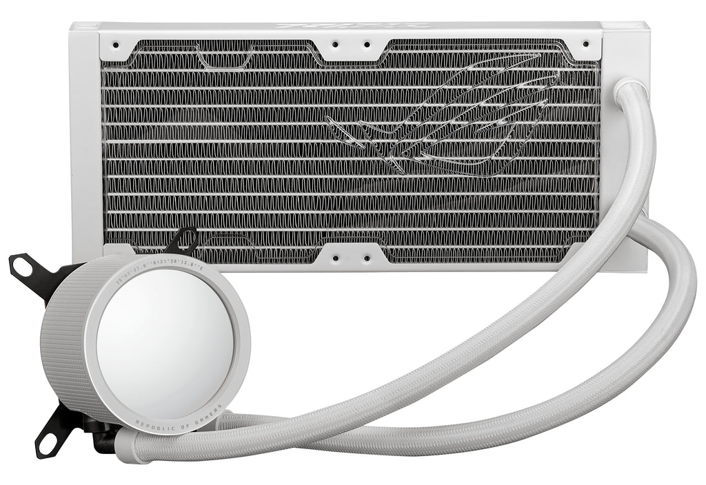 ASUS ROG Ryuo III 240 ARGB White Edition Processeur Kit de refroidissement du liquide 12 cm Blanc
