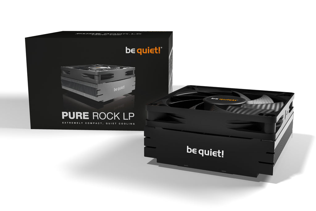 be quiet! Pure Rock LP | Ventirad mono tour, low profile, socket Intel et AMD
