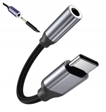 Adaptateur USB-C vers mini-jack 3,5 mm AUX DAC Zenwire ZC-20