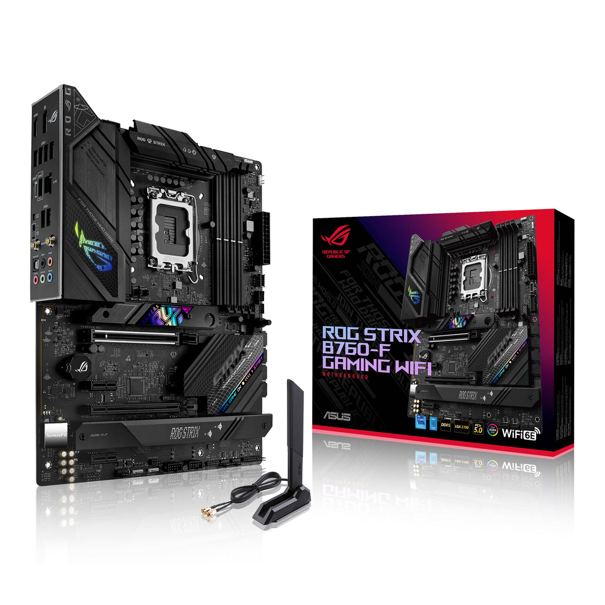 ASUS ROG STRIX B760-F GAMING WIFI Carte Mère Intel B760 LGA 1700 ATX