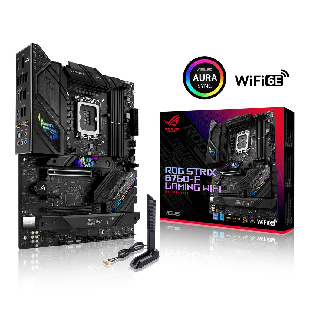ASUS ROG STRIX B760-F GAMING WIFI Carte Mère Intel B760 LGA 1700 ATX
