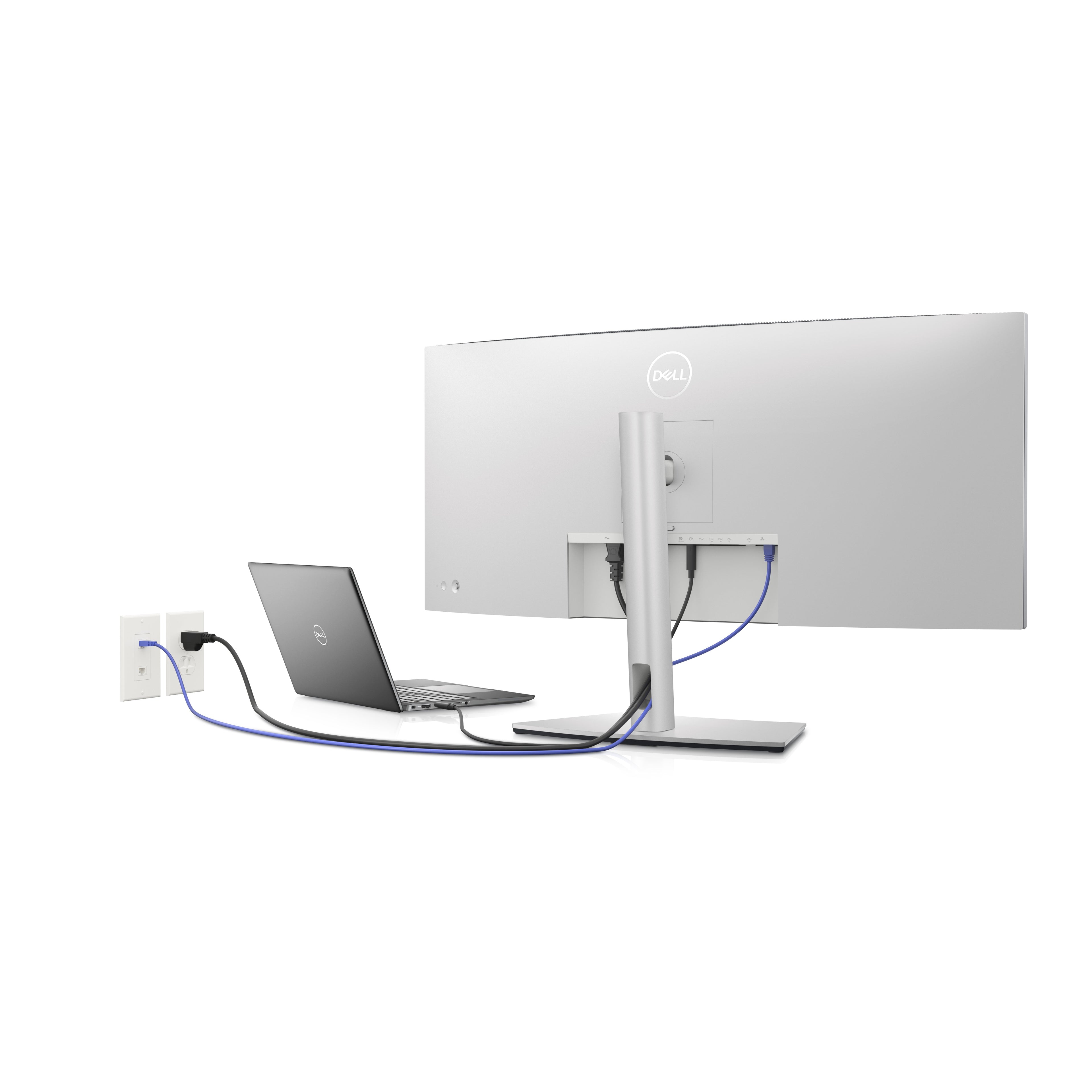 DELL UltraSharp U3423WE écran plat de PC 86,7 cm (34.1") 3440 x 1440 pixels UltraWide Quad HD LCD Argent