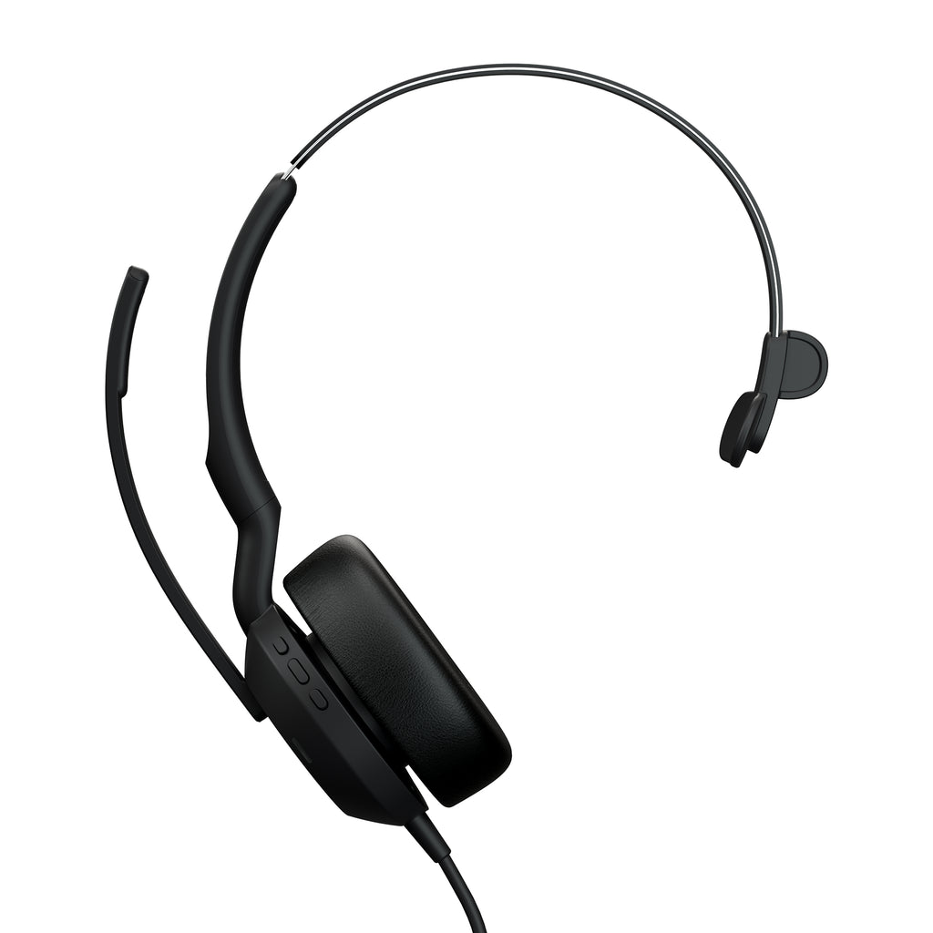 Jabra Evolve2 50 Casque Avec fil Arceau Bureau/Centre d'appels USB Type-C Bluetooth