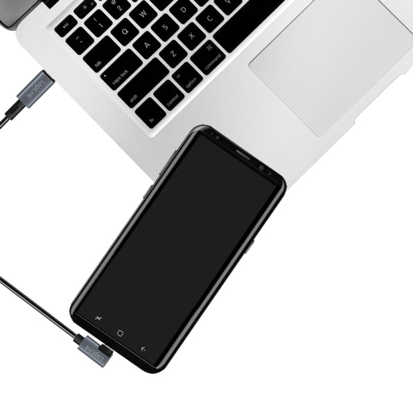 LogiLink CU0183 câble USB USB 2.0 2 m USB C 0,48 Gbit/s 100 W Noir, Argent