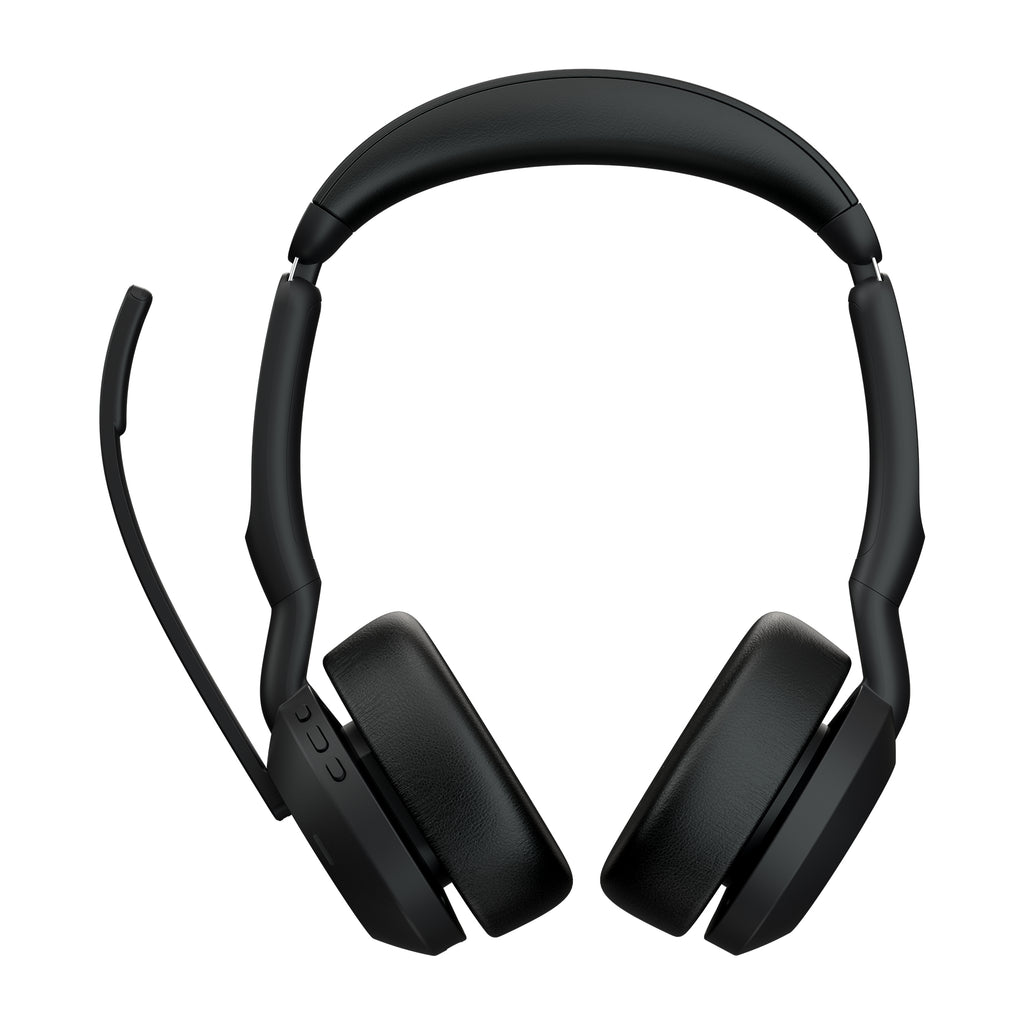 Jabra Evolve2 55 Casque Sans fil Arceau Bureau/Centre d'appels USB Type-C Bluetooth Socle de chargement