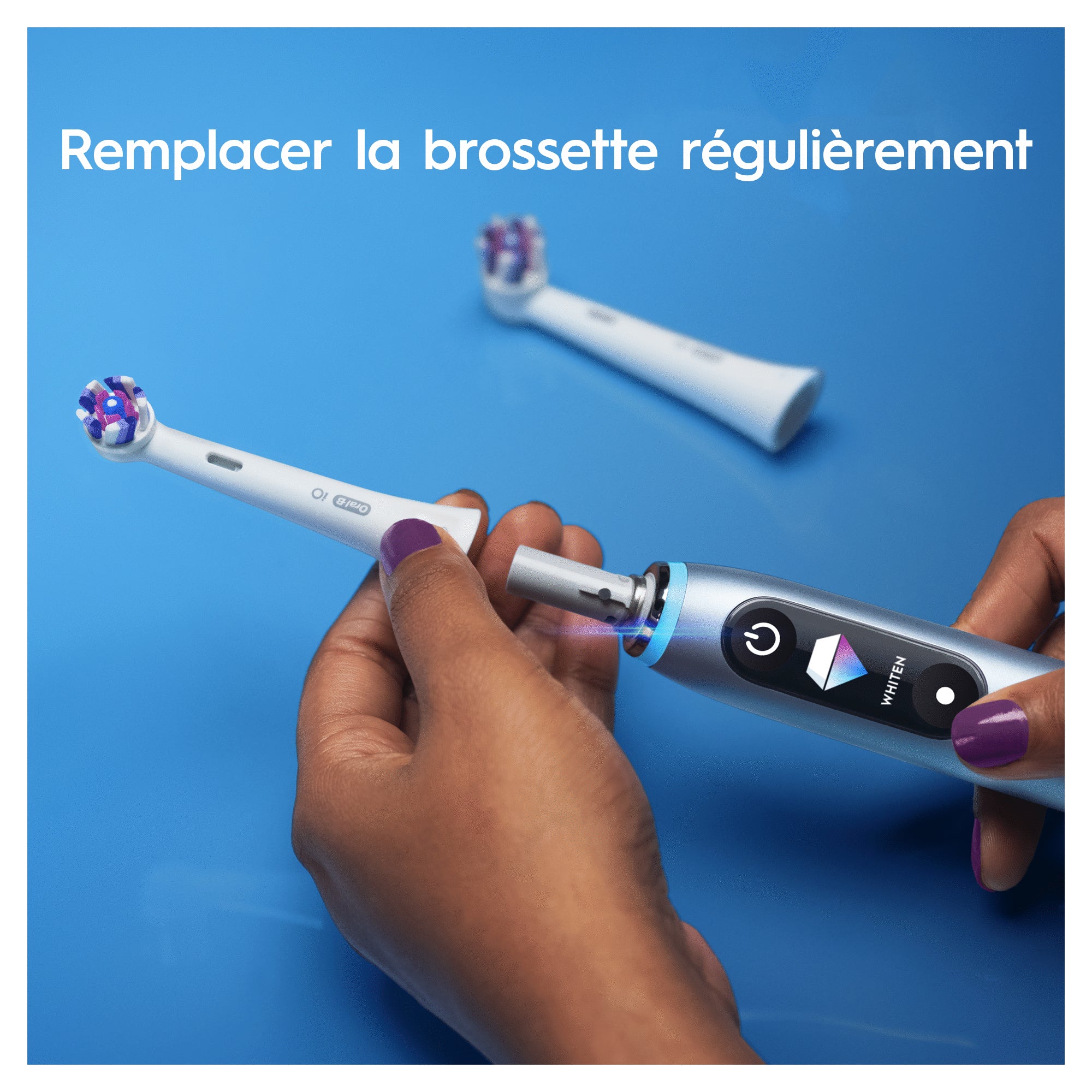 Oral-B 80365502 tête de brosses 4 pièce(s) Blanc