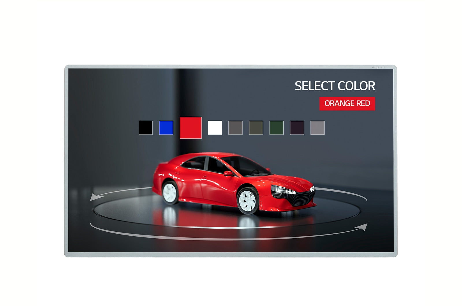 LG 27TNF3K-S Écran d'affichage dynamique Écran plat de signalisation numérique 68,6 cm (27") LED 300 cd/m² Full HD Argent Écran tactile WebOS 16/7