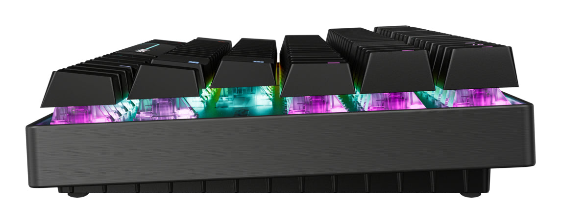 CHERRY MX 8.2 Pro TMR Wireless clavier Gaming USB + RF Wireless + Bluetooth QWERTZ Allemand Noir
