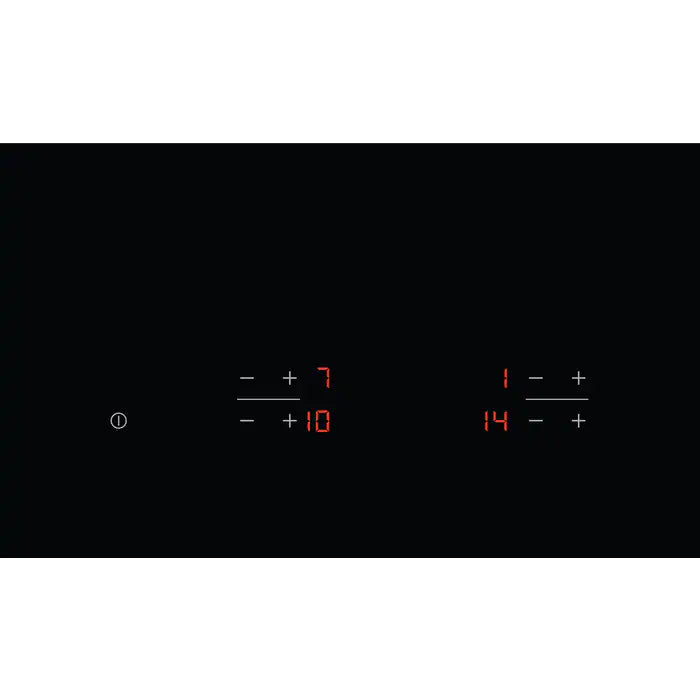Electrolux EHF6240XXK Noir Intégré 57.6 cm Céramique 4 zone(s)