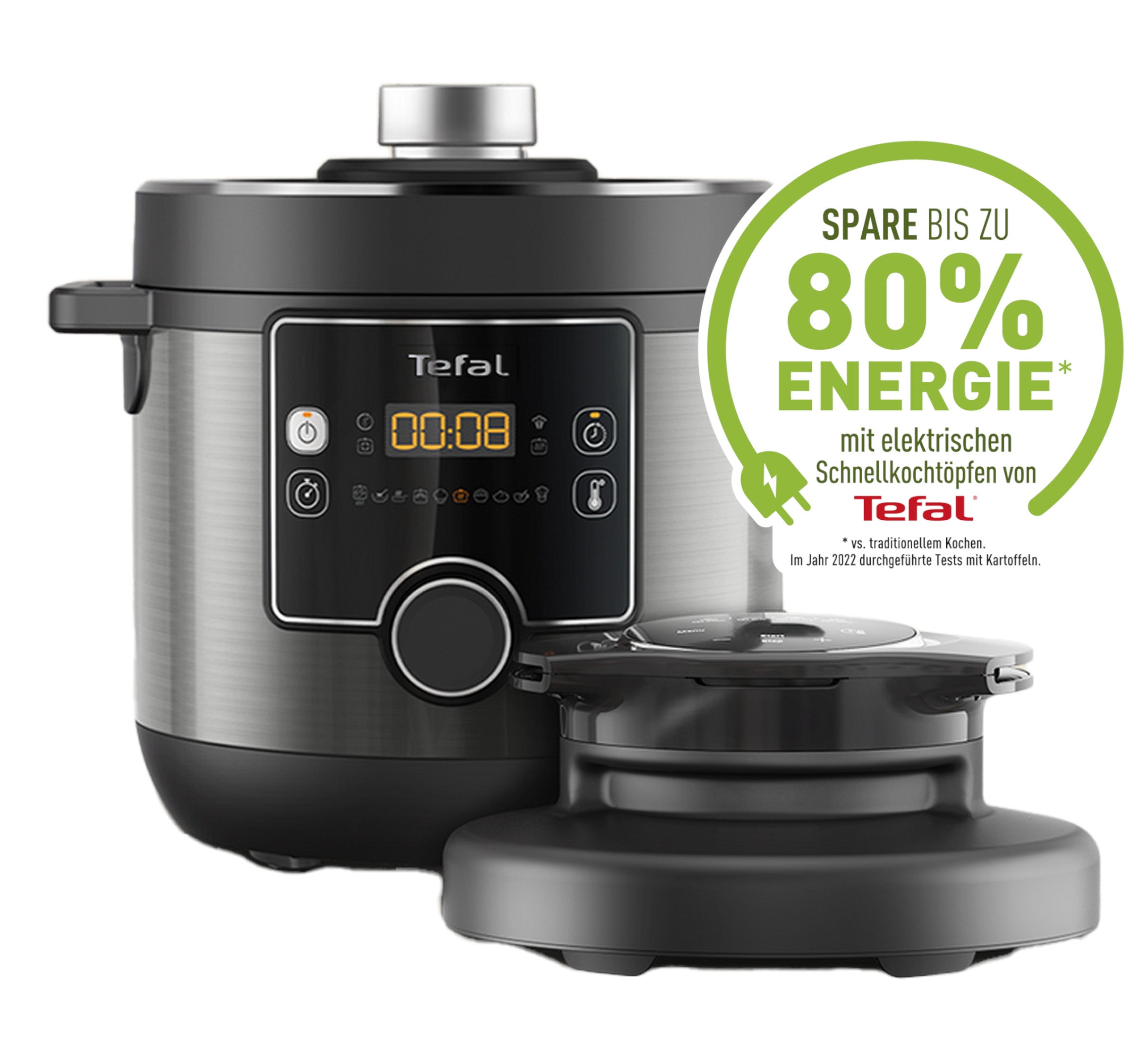 Tefal Turbo Cuisine & Fry CY7788 7,6 L Noir 1200 W