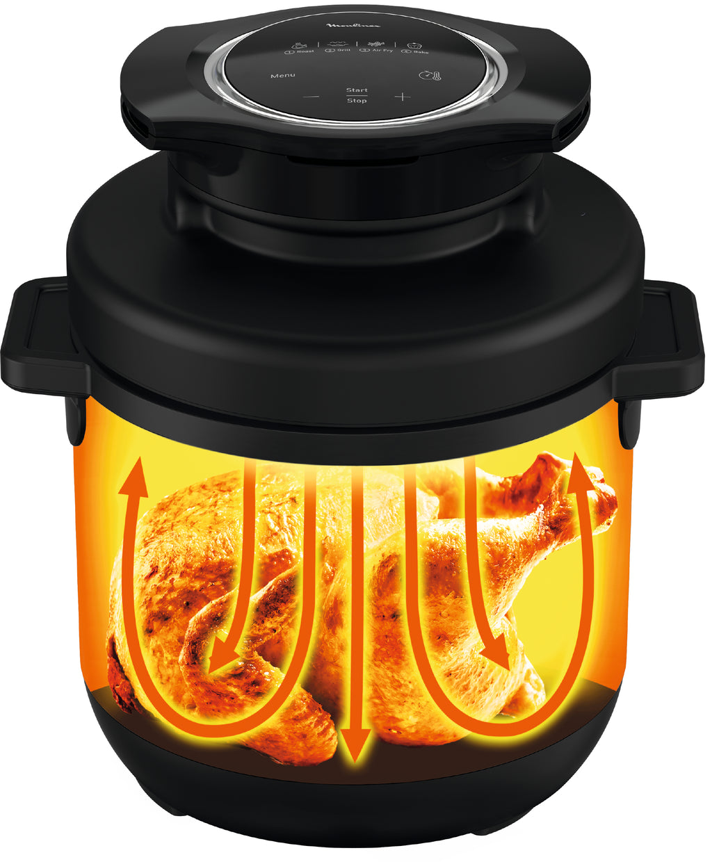 Tefal Turbo Cuisine & Fry CY7788 7,6 L Noir 1200 W