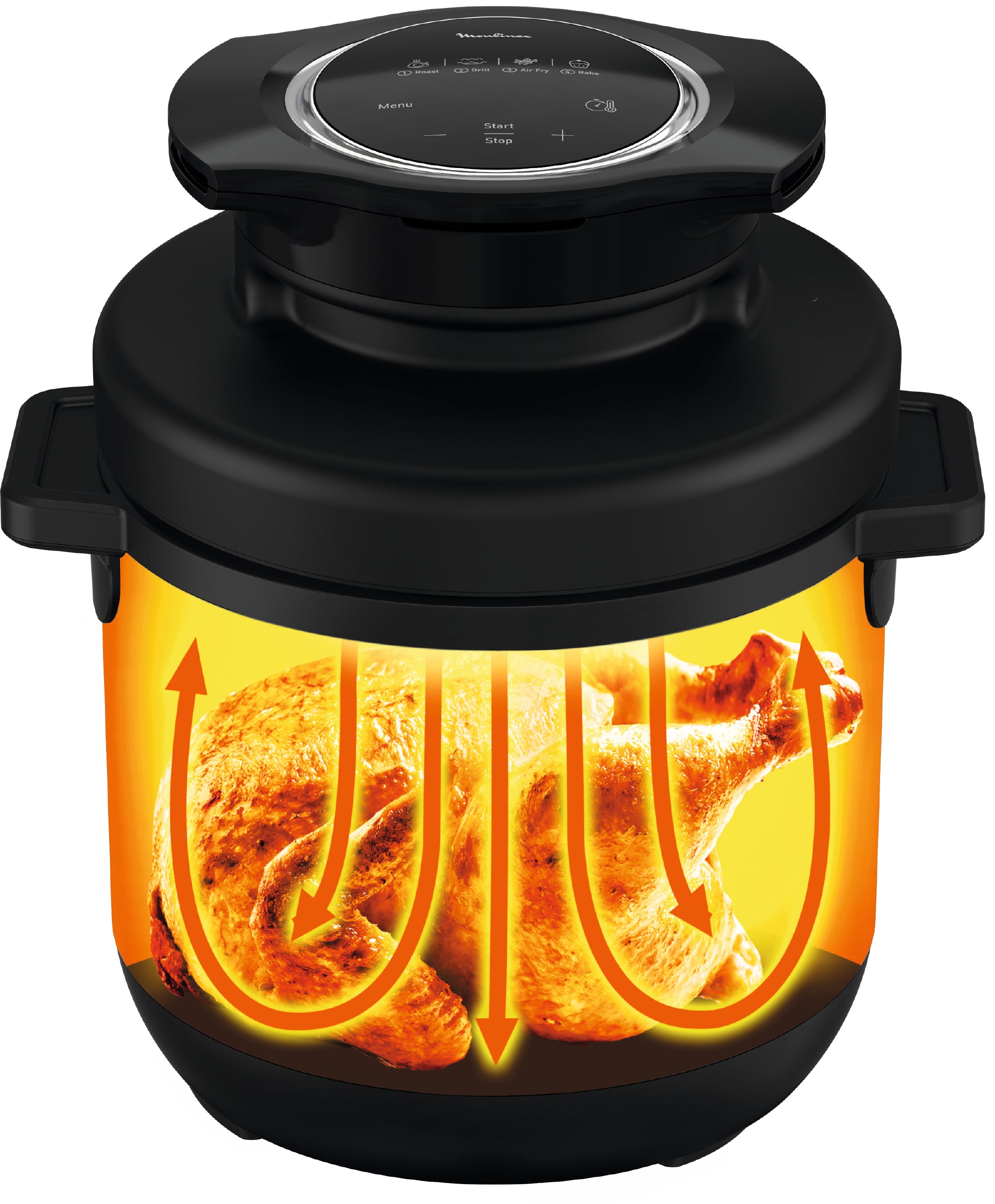 Tefal Turbo Cuisine & Fry CY7788 7,6 L Noir 1200 W