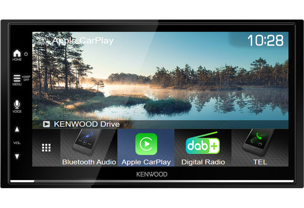 Kenwood DMX7722DABS récepteur multimédia de voiture Noir Wifi Bluetooth