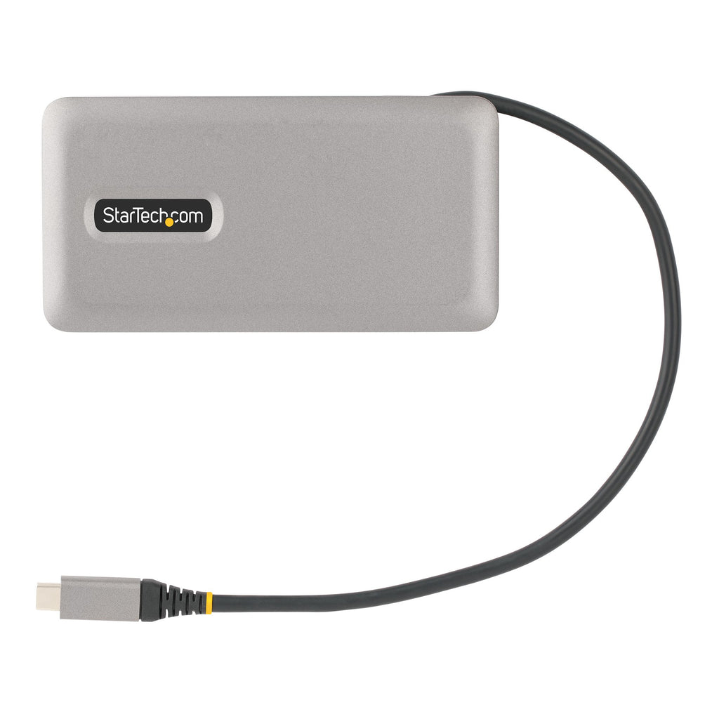 StarTech.com Adaptateur Multiport USB-C - 4K 60Hz HDMI/DP - Hub USB 3 Ports - 100W Power Delivery Pass-Through, GbE, Mini Station d'Accueil/Docking Station avec Chargeur - Adaptateur USB C vers HDMI, Câble de 30cm