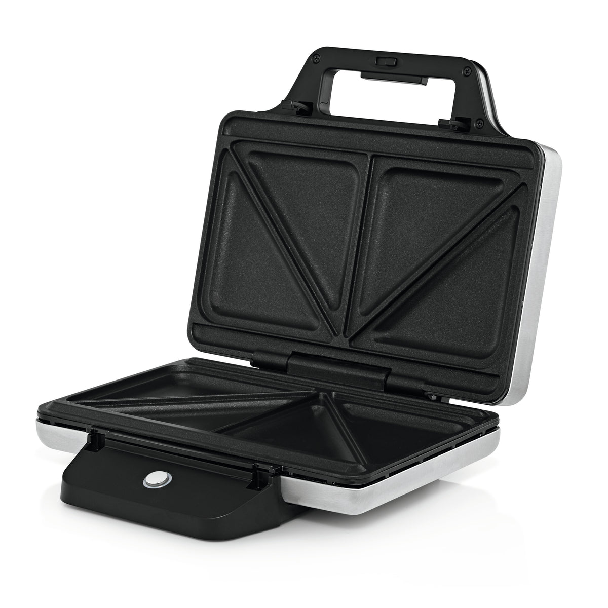 WMF 0415150011 gaufrier et appareil à croque-monsieur 800 W Noir, Argent - vue 2
