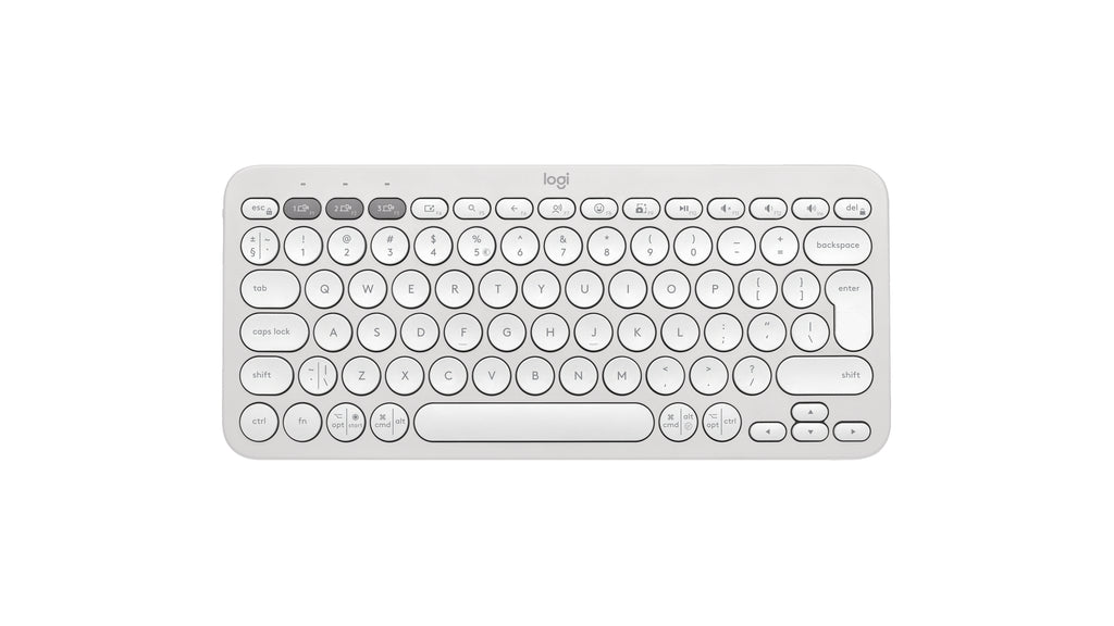 Logitech Pebble Keys 2 K380s Tastatur Saks Trådløs US International