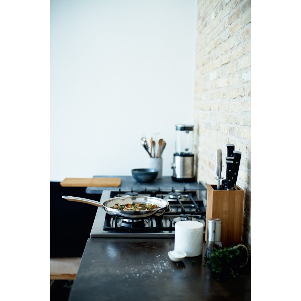 WMF 1756286411 Poêle en Aluminium et Acier Inoxydable, Noir, 28 cm