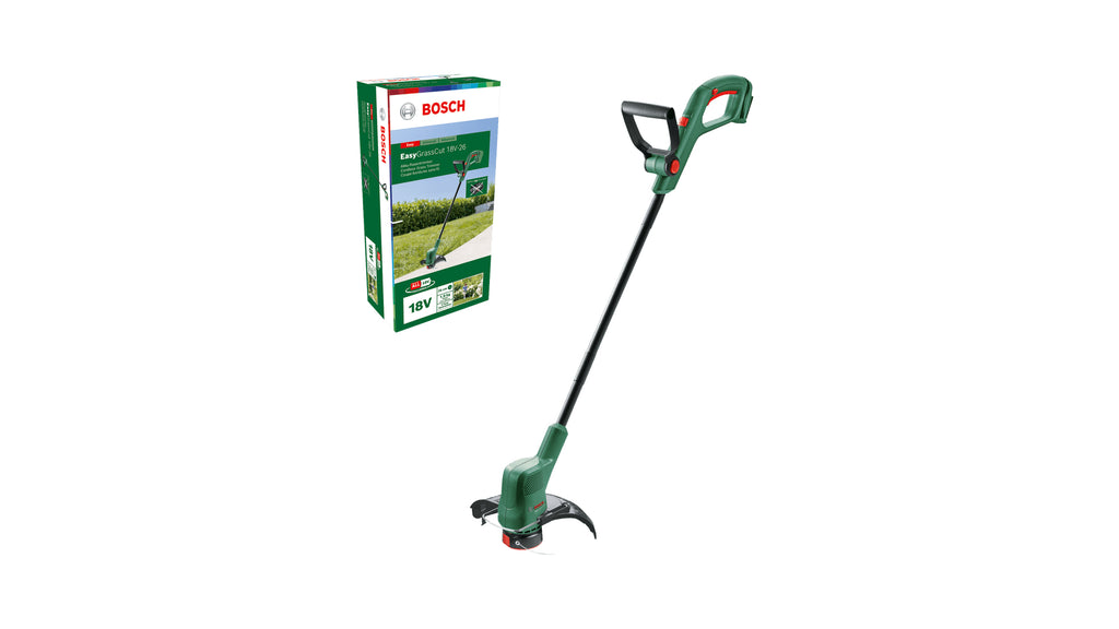 Bosch Bosch EasyGrassCut 18V-26 26 cm Batterie Noir, Vert