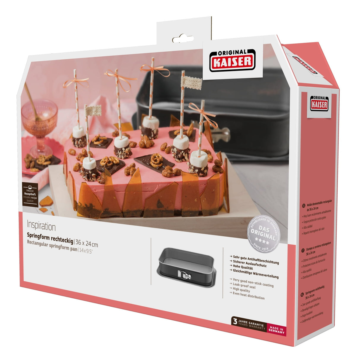 WMF 4006932659626 plat de cuisson 5 L Rectangulaire Acier Moule à tarte