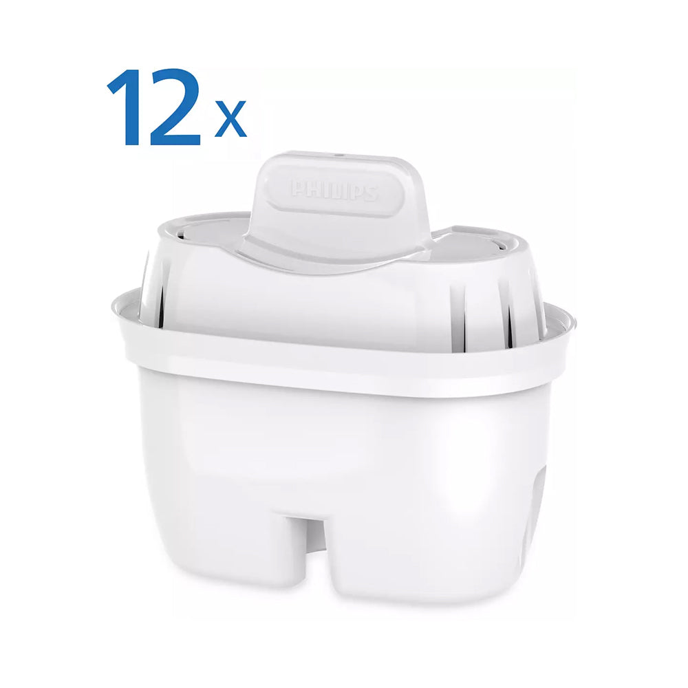 Philips AWP213/10 Cartouches de Filtre à Eau, Lot de 12 Pièces