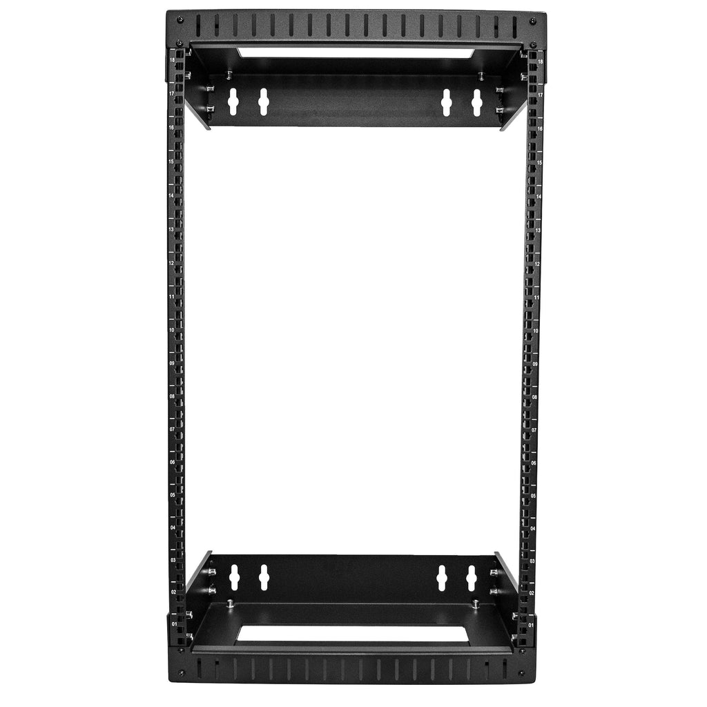 StarTech.com Rack Réseau Mural 18U 19" à Cadre Ouvert, Profondeur Ajustable