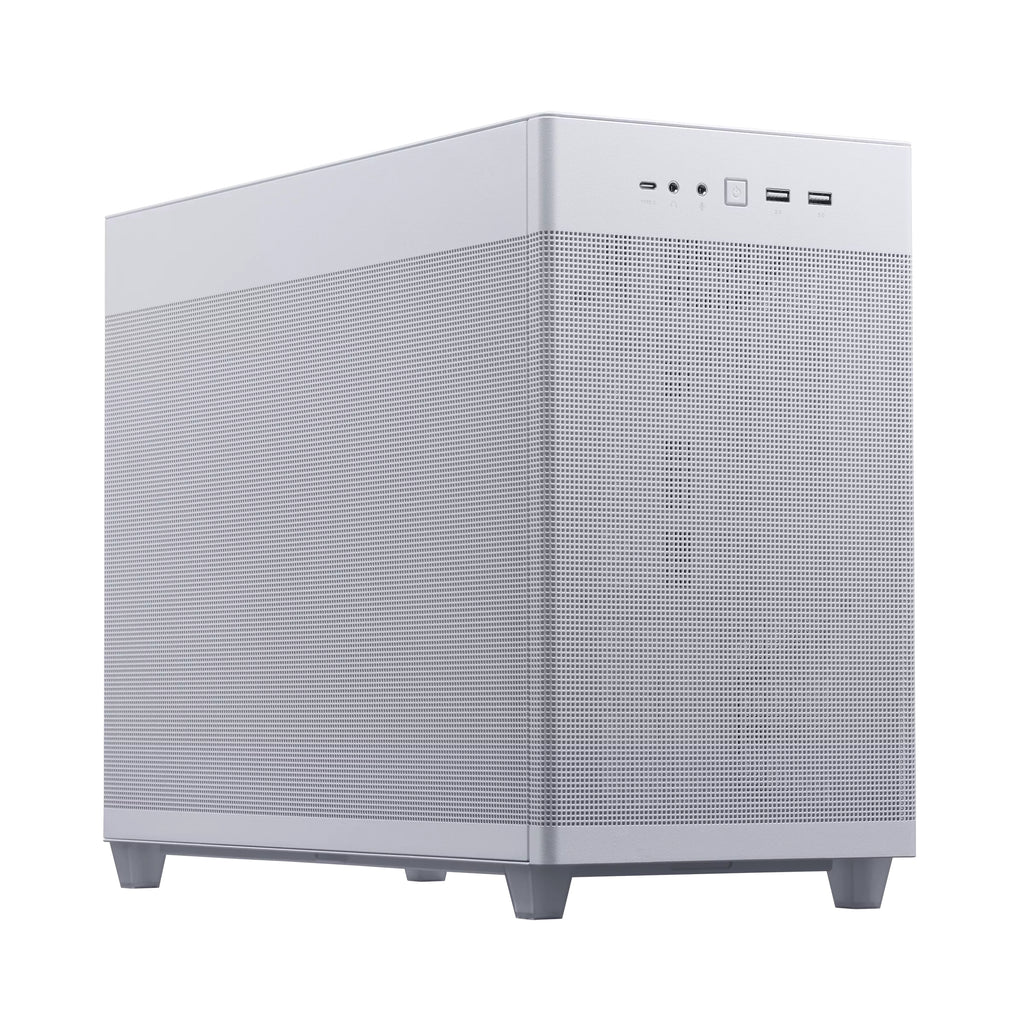 ASUS Prime AP201 MicroATX Mini Tower Blanc
