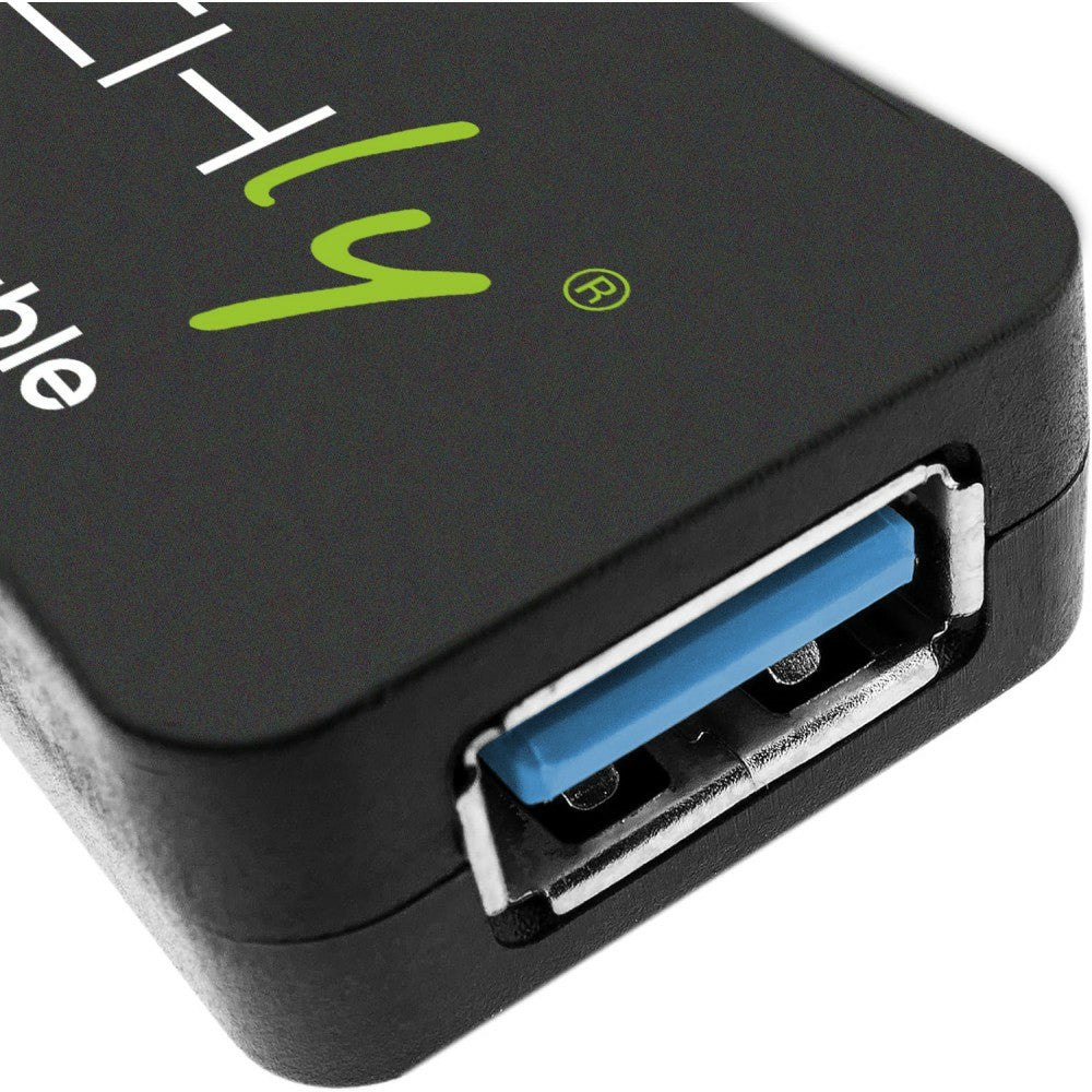 Câble USB 3.2 Gen 1 (3.1 Gen 1) USB-A vers USB-A, 10 m, Noir, ICUR30100G