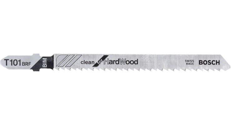 Bosch Bosch Lames de scie sauteuse T 101 BRF Clean for Hard Wood
