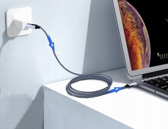 Câble Thunderbolt 3 USB-C 4K 60 Hz 10 Gb/s 100 W AV 2 m Zenwire ZC-8