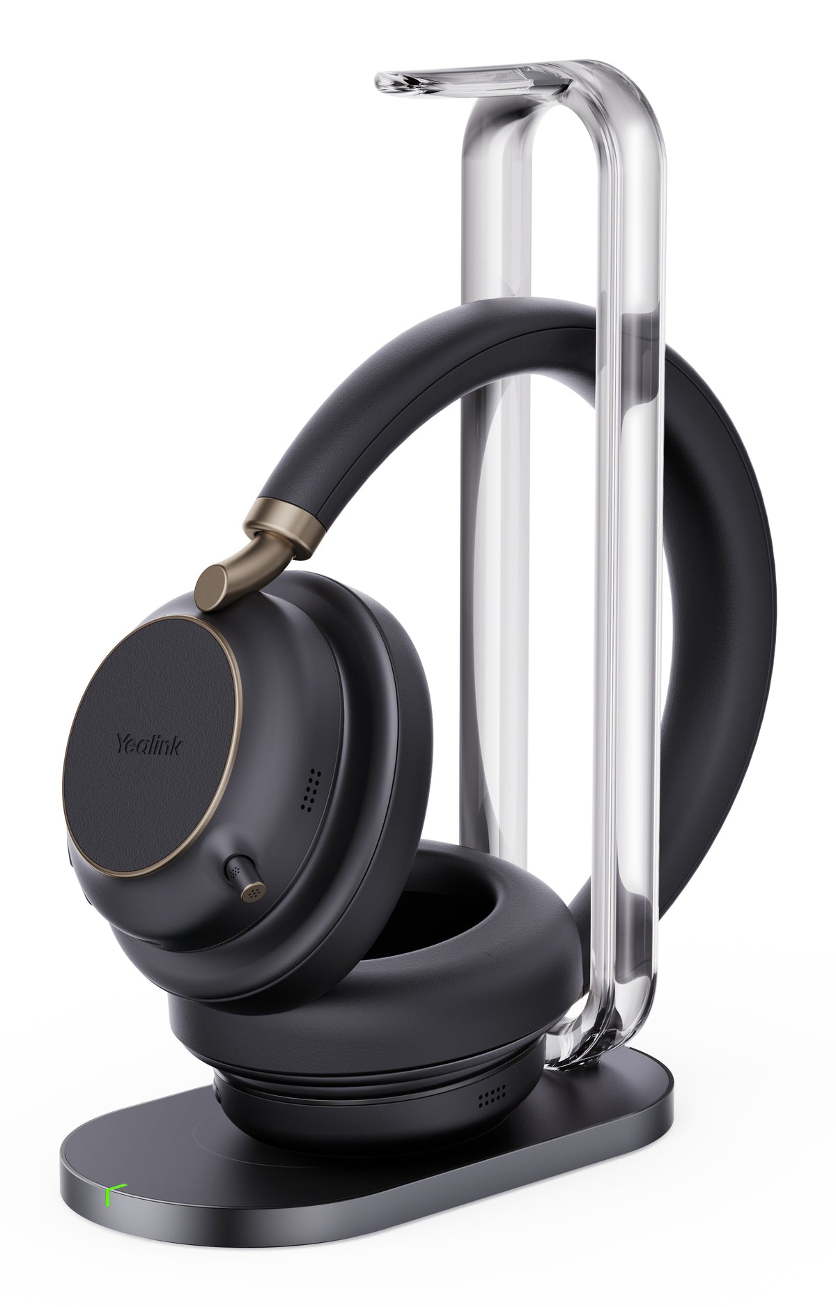 Yealink Casque USB-C/A Noir Teams BH76 Plus avec Support de Charge
