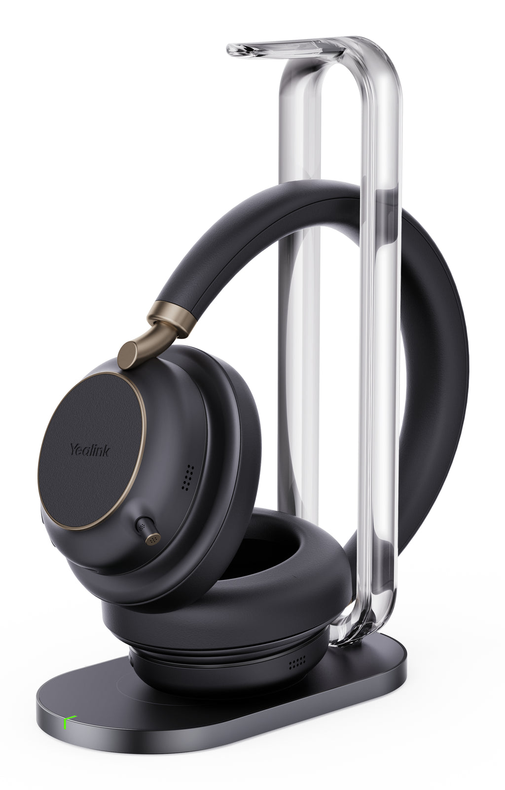 Yealink Casque USB-C/A Noir Teams BH76 Plus avec Support de Charge