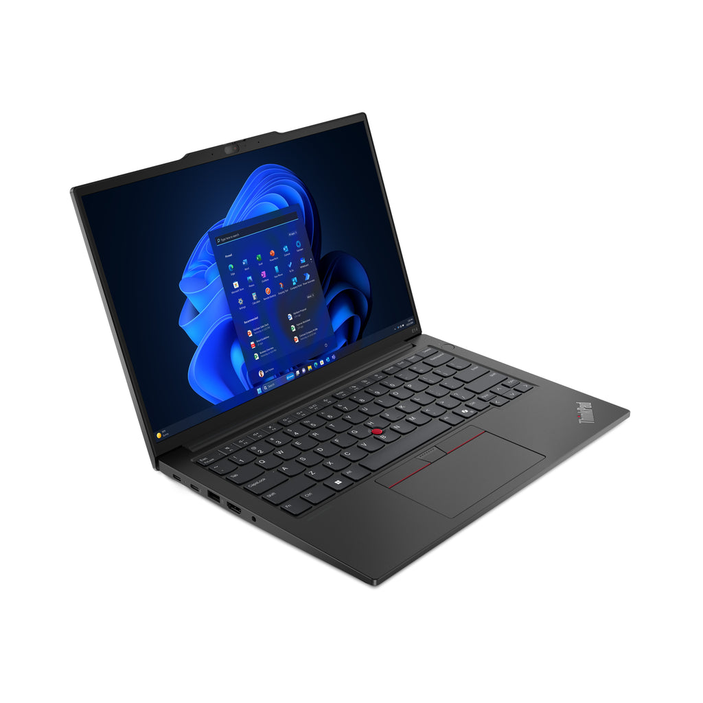 Lenovo ThinkPad E14 Gen 6 (Intel) Intel Core Ultra 5 125U Ordinateur portable 35,6 cm (14") WUXGA 16 Go DDR5-SDRAM 512 Go SSD Wi-Fi 6E (802.11ax) Windows 11 Pro Nordique Noir