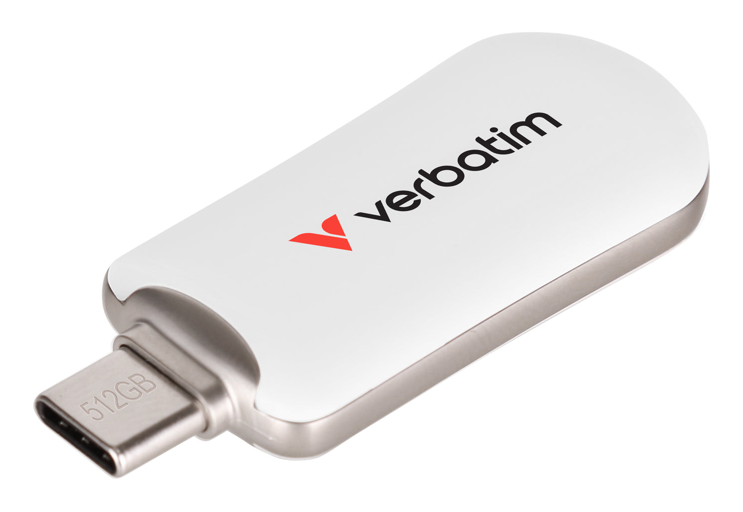 Verbatim 30231 lecteur USB flash 512 Go USB Type-C 3.2 Gen 1 (3.1 Gen 1) Blanc
