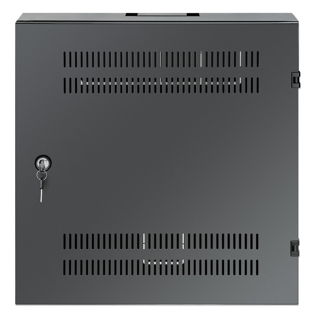 Intellinet Coffret mural 19" extra-plat, rails 4U horizontaux et 2U verticaux, profondeur 170 mm, Noir RAL 7021