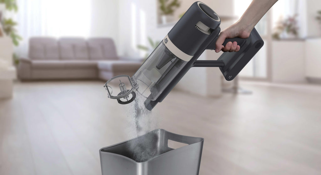 Hoover HFG10H 011 Aspirateur balai Batterie Sec HEPA Sans sac 0,55 L 200 W Bleu, Gris 2,6 Ah