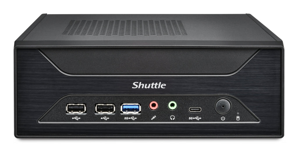 Shuttle XPC Slim Barebone XH810 S1851 Intel H810 1xDP 2xHDMI 3xCOM 2xLAN 3xM.2 24/7