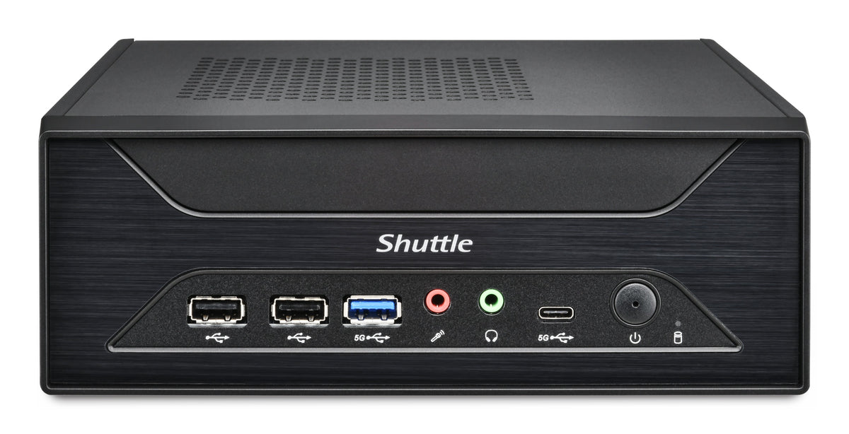 Shuttle XPC Slim Barebone XH810 S1851 Intel H810 1xDP 2xHDMI 3xCOM 2xLAN 3xM.2 24/7