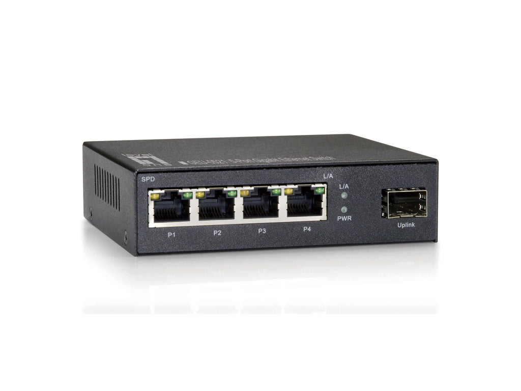 LevelOne GEU-0521 commutateur réseau Non-géré Gigabit Ethernet (10/100/1000) Gris