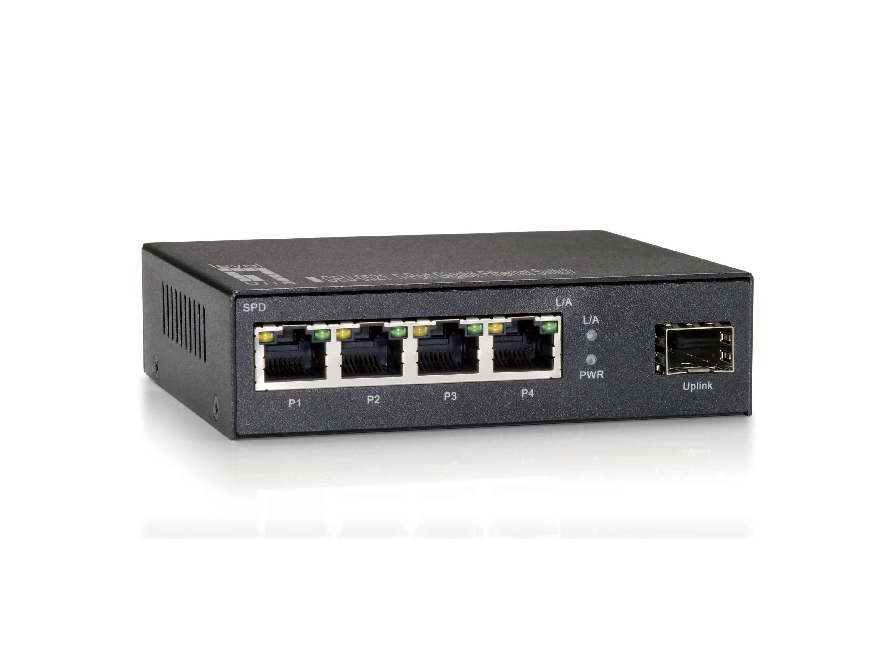 LevelOne GEU-0521 commutateur réseau Non-géré Gigabit Ethernet (10/100/1000) Gris