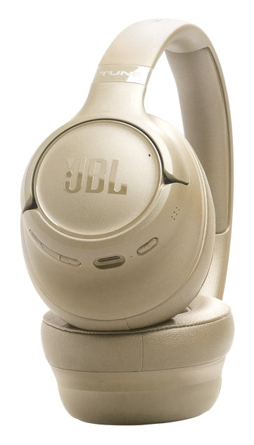 JBL Tune 730BT Casque Sans Fil Bluetooth, Arceau pour Appels et Musique, USB Type-C, Beige