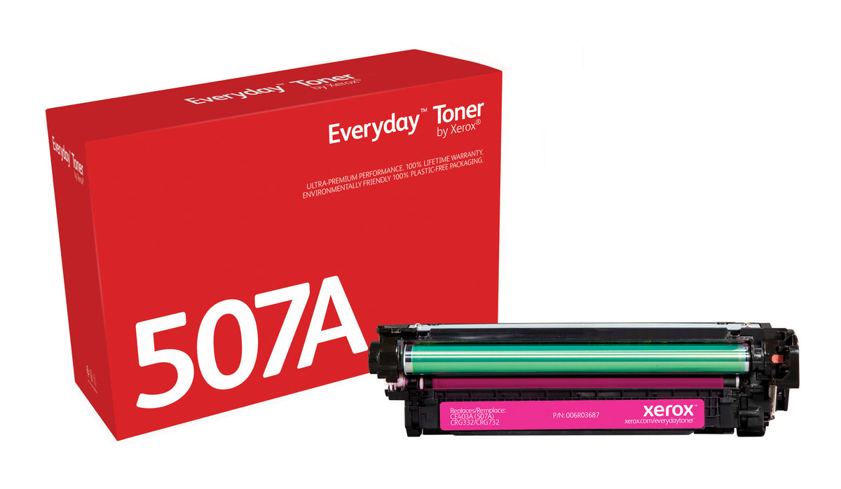 Toner Everyday™ Magenta de Xerox compatible avec HP 507A (CE403A), Capacité standard