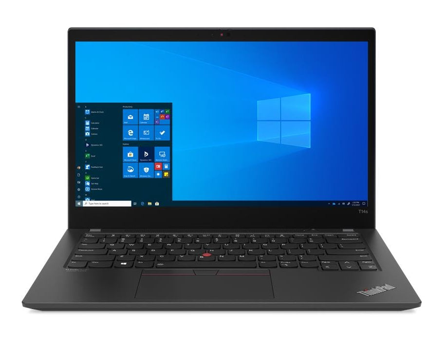 T1A Lenovo ThinkPad T14s Gen 2 AMD Refurbished AMD Ryzen™ 5 PRO 5650U Ordinateur portable 35,6 cm (14") 16 Go LPDDR4x-SDRAM 256 Go SSD Windows 11 Pro Noir