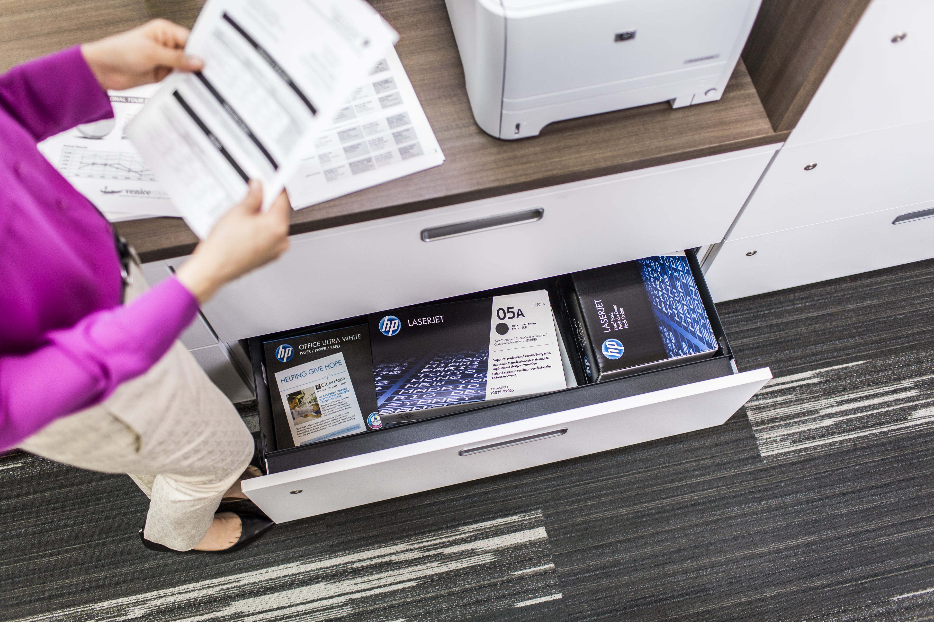 HP 05A toner LaserJet noir authentique