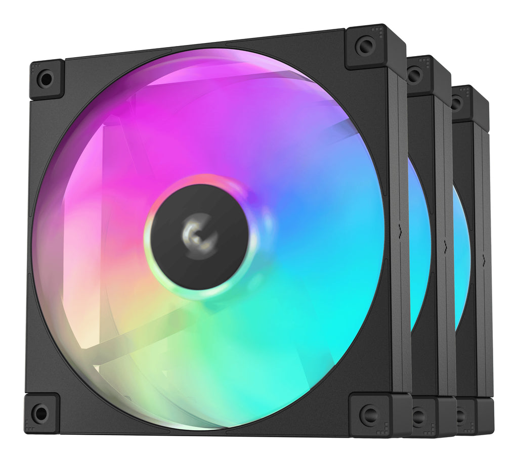 DeepCool FD14 Kit de 3 Ventilateurs 140x140x25mm ARGB Noir