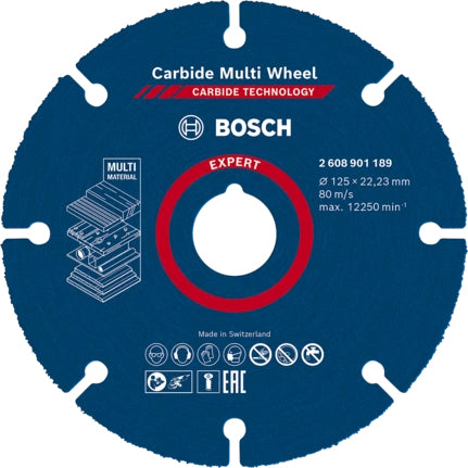 Bosch Bosch 2 608 901 189 fourniture de ponçage et de meulage rotatif Plastique, Bois Disque de meulage