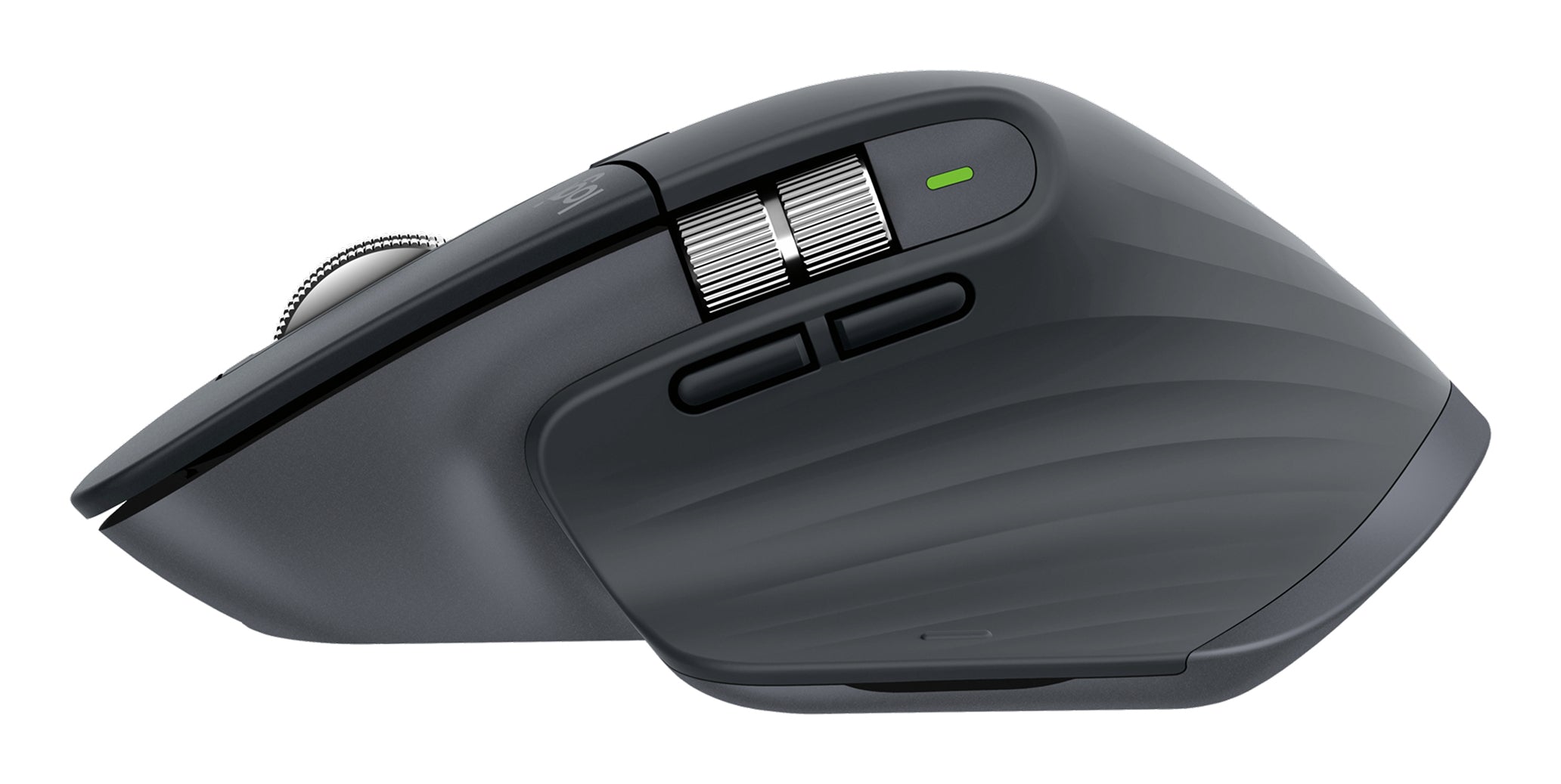 Logitech MX Master 3S, ratón inalámbrico de alto rendimiento con desplazamiento ultrarrápido, Ergo, 8000 DPI, seguimiento sobre cristal, clics discretos, Bluetooth, Windows, Linux y Chrome
