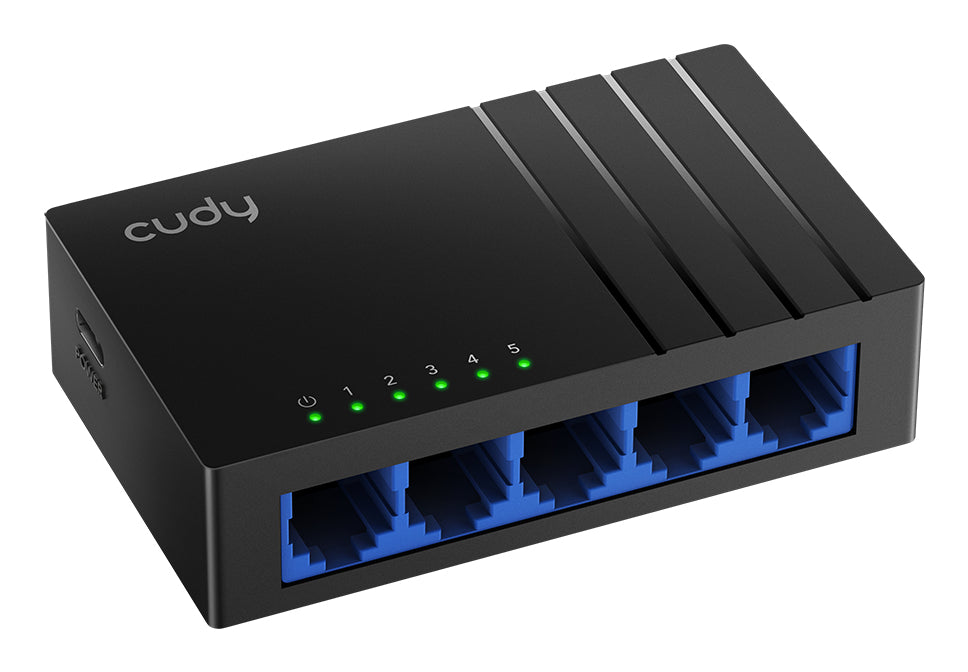 Cudy GS105D commutateur réseau Non-géré Gigabit Ethernet (10/100/1000) Noir
