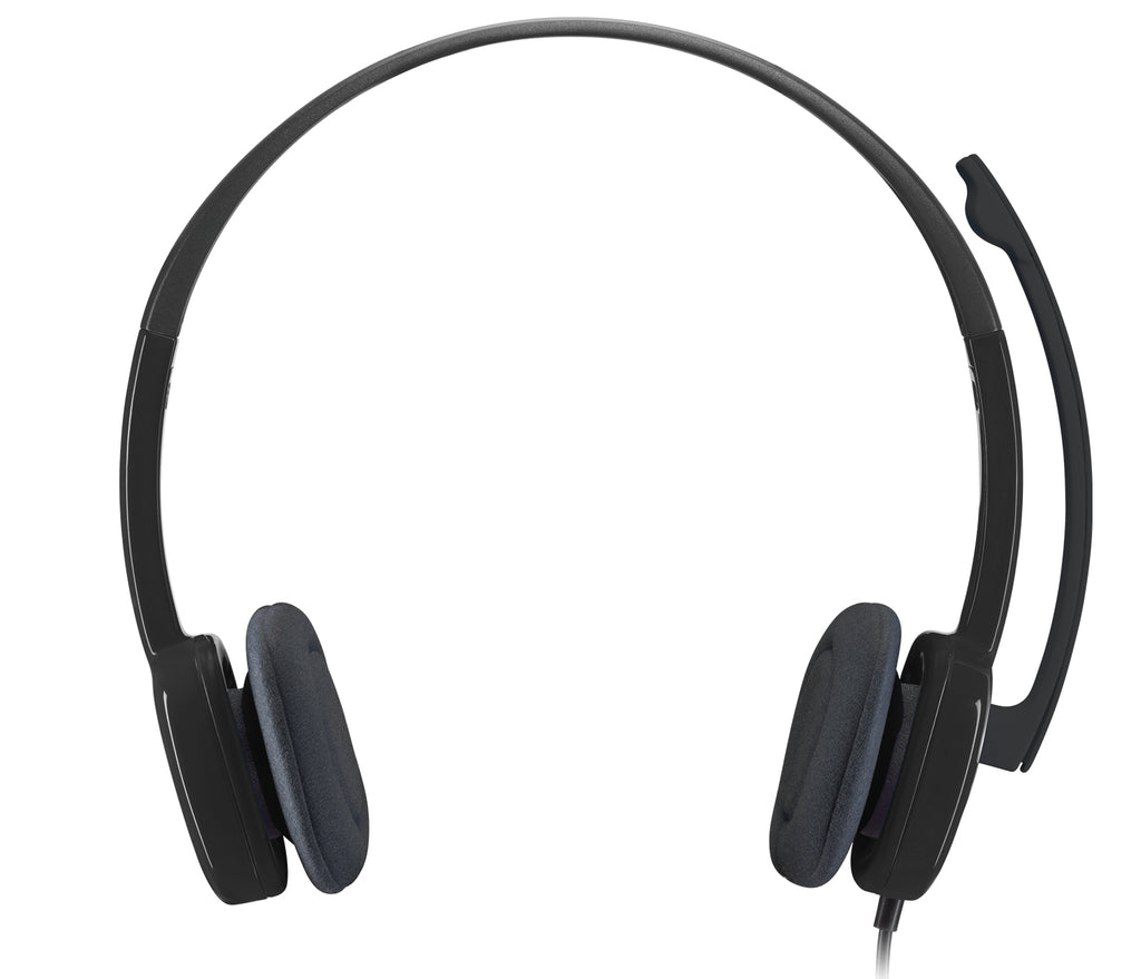 Logitech Stereo H151 Casque Filaire, Noir